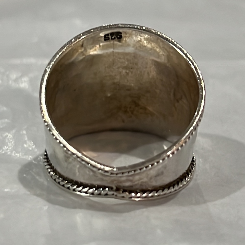 925 Marked Silver Ring - image 4